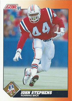 John Stephens New England Patriots 1991 Score NFL #376